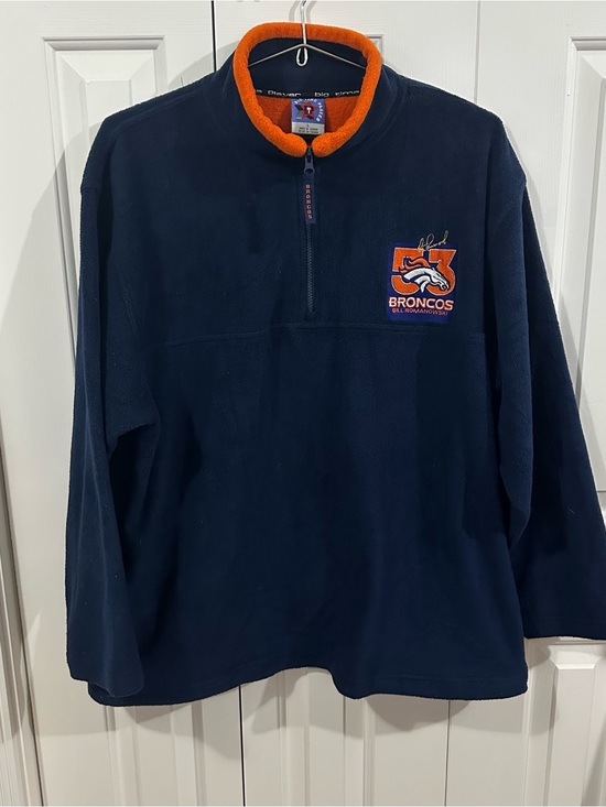 Other - NFL Denver Broncos Bill Romanowski Quarter Zip Fleece